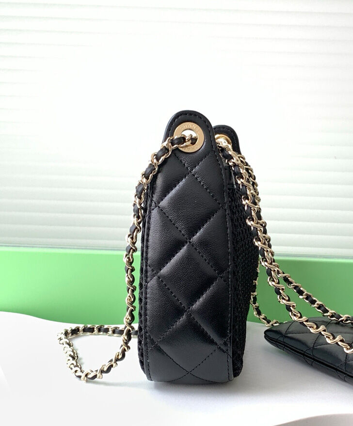 Chanel Clutch With Chain AP4572 Black